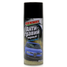 Антигравий Runway Chip Stop, чёрный, аэрозоль 450мл, арт. RW6101