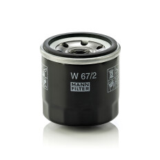 Фильтр масляный MANN-FILTER C-932, арт. W67/2