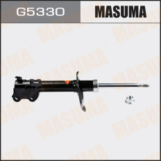 Амортизационная стойка Masuma газомасляная двухтрубная, передняя, левая, 1 шт, арт. G5330 (соответствует KYB 333309)