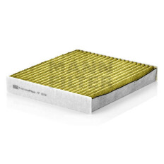 Фильтр салонный Mann-Filter FreciousPlus AC-108E угольный + биофункциональный, с противоаллергенным и антибактериальным действием, арт. FP1919