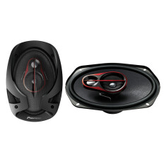 Коаксиальная акустическая система Pioneer TS-R6951S, 3-полосная, 6x9" (15х23см), 50/400Вт, 31-35000Гц, 2 динамика