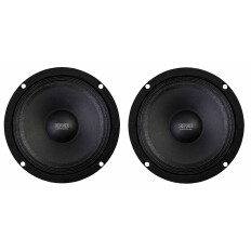 Среднечастотные динамики Edge EDPRO65B-E6, 6.5" (16.5см), 150/300Вт, 117-9000Гц, 2шт