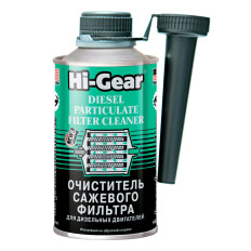 Очиститель сажевого фильтра Hi-Gear Diesel Particulate Filter Cleaner, присадка в дизельное топливо, бутылка с насадкой 325мл, арт. HG3185