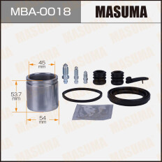 Ремкомплект тормозного суппорта Masuma, с поршнем, передний, арт. MBA-0018
