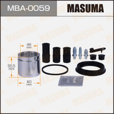 Ремкомплект тормозного суппорта Masuma, с поршнем, передний, арт. MBA-0059