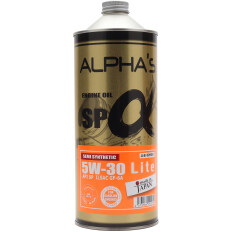 Масло моторное ALPHA'S Lite 5w30, полусинтетическое, API SP, ILSAC GF-6A, универсальное, 1л, арт. 809041