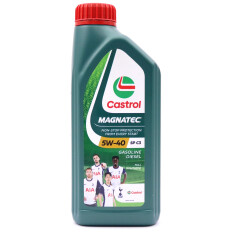 Масло моторное Castrol Magnatec 5w40, синтетиченское, API SP, ACEA C3, универсальное, 1л, арт. 3430664 (Корея)
