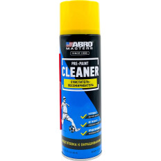 Очиститель-обезжириватель ABRO Masters Pre-Paint Cleaner, для подготовки к окрашиванию металлических и деревянных поверхностей, аэрозоль 540мл, арт. PRE-540-AM-RE