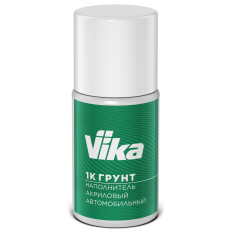 Грунт Vika 1K, акриловый, антикоррозийный, для металлических поверхностей, флакон с кисточкой 15мл, арт. 70006