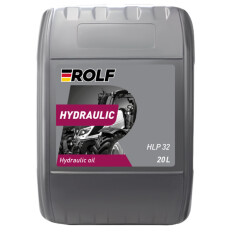 Масло гидравлическое Rolf Hydraulic HLP 32, минеральное, 20л, арт. 100442