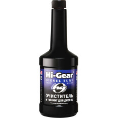 Очиститель форсунок Hi-Gear Synthetic Diesel Tune Cleaner & Boost, синтетический, присадка в дизельное топливо, бутылка 473мл, арт. HG3444
