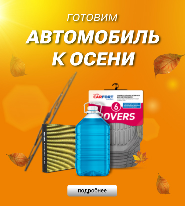 Осень автомобилиста: сезонные товары и работы