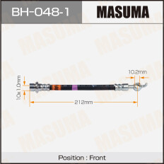 Шланг тормозной Masuma для Toyota Estima / Lucida CXR, передний, арт. bh-048-1