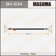 Шланг тормозной Masuma для Toyota Mark II, задний, правый, арт. bh-234