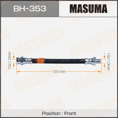 Шланг тормозной Masuma для Mitsubishi Pajero / Delica, передний, арт. bh-353