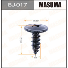 Саморез MASUMA BJ-017 6x17мм, 10 шт