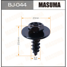 Саморез MASUMA BJ-044 6.4x23.4мм (OEM 90159-60525), 10 шт