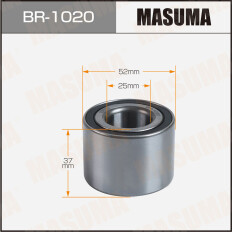 Подшипник ступичный MASUMA, NISSAN MARCH / AK12 front