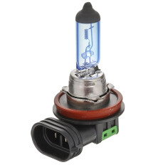 Лампа галогенная Koito White Beam H11 (PGJ19-2, T11), 12В, 55Вт (соответствует 100Вт), 4000К, 1 шт, арт. 0750W