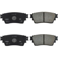 Колодки тормозные дисковые Advics задние, комплект на ось (4 шт), арт. SN339