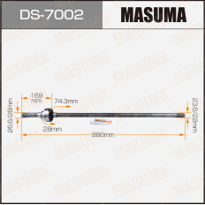 Привод в сборе Masuma, для Suzuki Jimny, арт. DS-7002