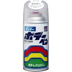Краска аэрозольная Soft 99 Clear Paint, прозрачная (лак), для кузова автомобиля, 300мл, арт. 08002