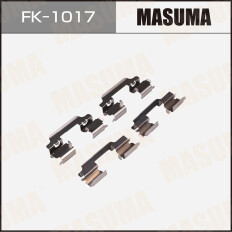 Монтажный комплект фиксаторов тормозных колодок MASUMA, NISSAN