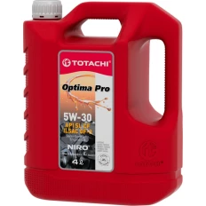 Масло моторное Totachi Niro Optima Pro 5w30, полусинтетическое, API SL/CF, ILSAC GF-3, универсальное, 4л, арт. 1C504