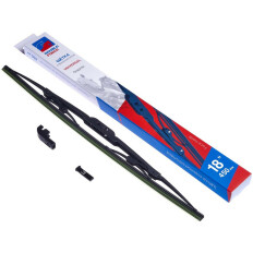 Щетка стеклоочистителя Double Force 450мм (18") каркасная, всесезонная, крепление Bayonet, J-Hook, 1 шт, арт. DFM18