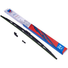 Щетка стеклоочистителя Double Force 600мм (24") каркасная, всесезонная, крепление Bayonet, J-Hook, 1 шт, арт. DFM24