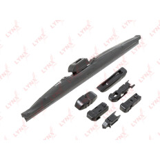 Щётка стеклоочистителя LYNXauto 400мм (16") каркасная, зимняя, 1 шт, арт. LW400