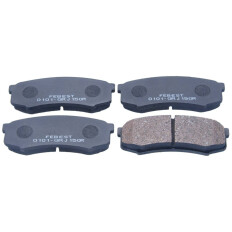 Колодки тормозные дисковые Febest, задние, комплект на ось (4 шт), арт. 0101-GRJ150R