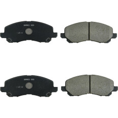 Колодки тормозные дисковые Advics передние, комплект на ось (4 шт), арт. SN889