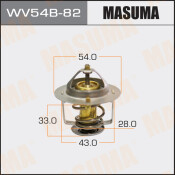 Термостат Masuma, арт. WV54B-82 Термостат Masuma, арт. WV54B-82