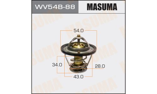 Термостат Masuma, арт. WV54B-88