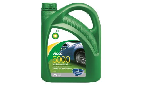 Масло моторное BP Visco 5000 5w40 синтетическое, SN/CF, ACEA A3/B3/B4, универсальное, 4л, арт. 0567