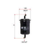 Фильтр топливный Sakura, арт. FS-1718