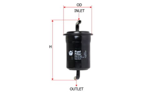 Фильтр топливный Sakura, арт. FS-1718