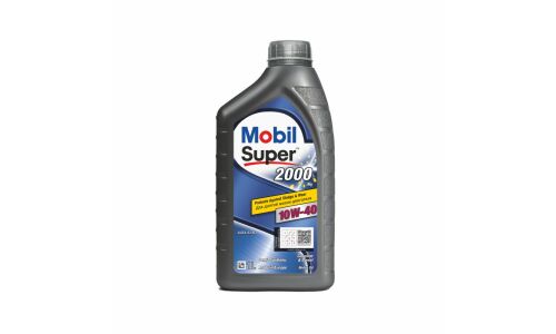 Масло моторное Mobil Super 2000 X1 10w40 полусинтетическое, SL/CF, ACEA A3/B3, универсальное, 1л, арт. 152569