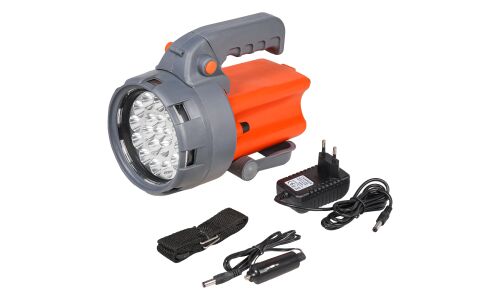 Фонарь аккумуляторный Airline AFL-16S-04 прожекторного типа, LEDx16, с батареей 6В, 2,4Ач