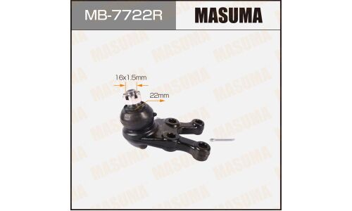 Опора шаровая Masuma, правая, арт. MB-7722R