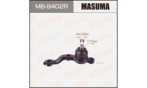 Опора шаровая Masuma, правая, арт. MB-9402R