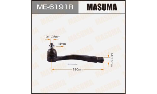 Наконечник рулевой тяги Masuma, арт. ME-6191R