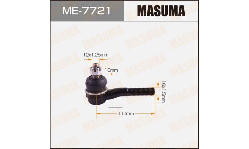 Наконечник рулевой тяги Masuma, арт. ME-7721