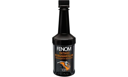 Октан-корректор Fenom, присадка в бензин, снижает расход топлива, бутылка 300мл, арт. FN819N