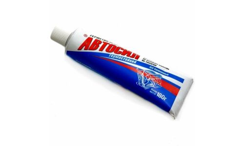 Герметик-прокладка Автосил силиконовый, термостойкий, туба 180г