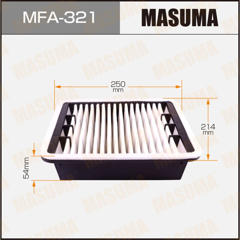 

Фильтр воздушный Masuma A-198, арт. MFA-321