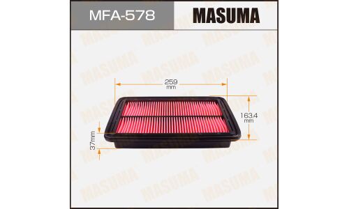 Фильтр воздушный Masuma A-455, арт. MFA-578