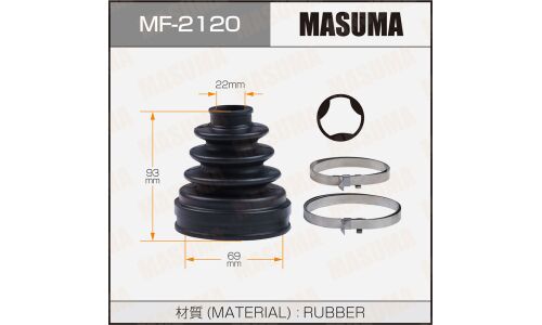 Пыльник привода Masuma, внутренний, резина, арт. MF-2120