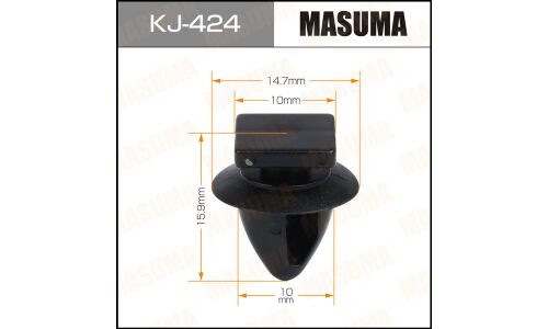 Клипса крепёжная решетки радиатора Masuma, для Lexus, Toyota, арт. KJ-424